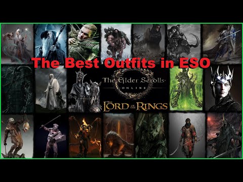 ESO x LOTR - The Best Outfits In The Elder Scrolls Online ! 2023