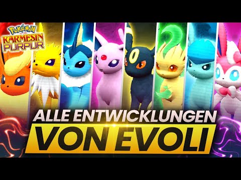 So bekommt ihr ALLE EVOLI-ENTWICKLUNGEN früh im Spiel! - Pokemon Karmesin & Purpur
