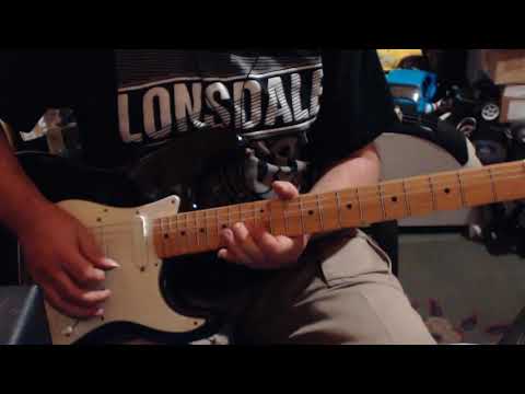 David Gilmour Style Guitar Solo In E Minor Rewind - 2015