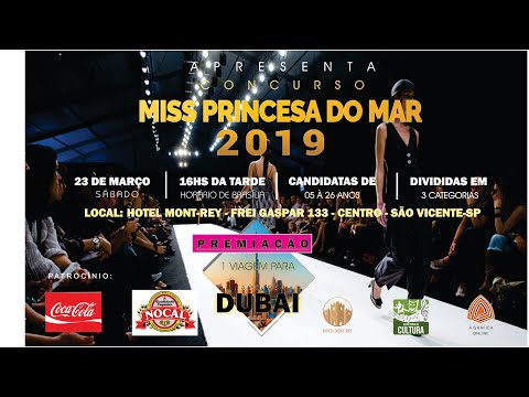 Concurso Miss Princesa do Mar 2019