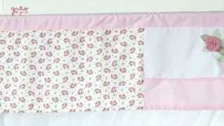 Cortina Primavera Baby Rosa | Ref: 47804