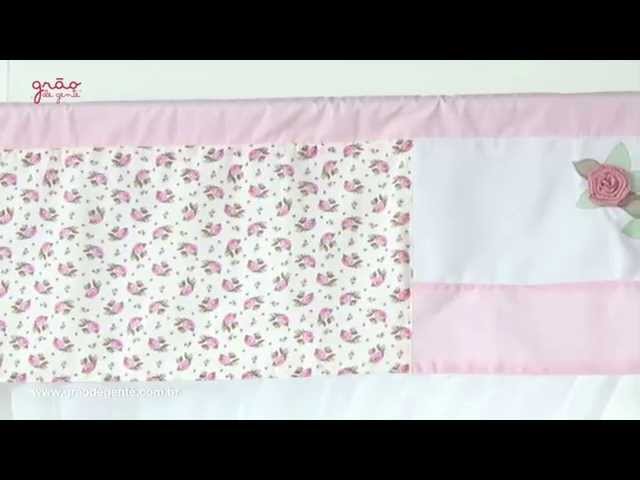 Cortina Primavera Baby Rosa | Ref: 47804