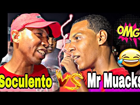 Ríe sin parar 🤭 Mr Muac Vs Soculento ( Freestyle dominicano 2023 )  en Joyería la baticueva
