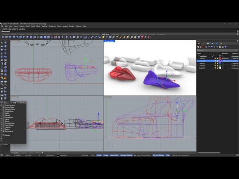 DESIGN E ARCHITETTURA - Lezione 11 - Progettazione di mobili, modellazione morbida, Edgeloop, Sub...