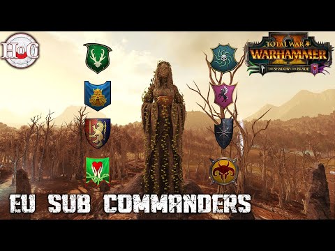 EU SUB COMMANDERS - Total War Warhammer 2 - Online Battle 487