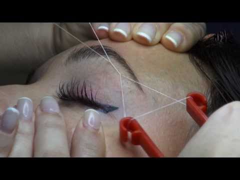 SKIN -  oblikovanje obrva koncem