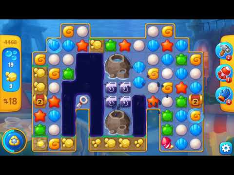 Fishdom 2021 - Level 4468   #Playrix #Fishdom #gaming