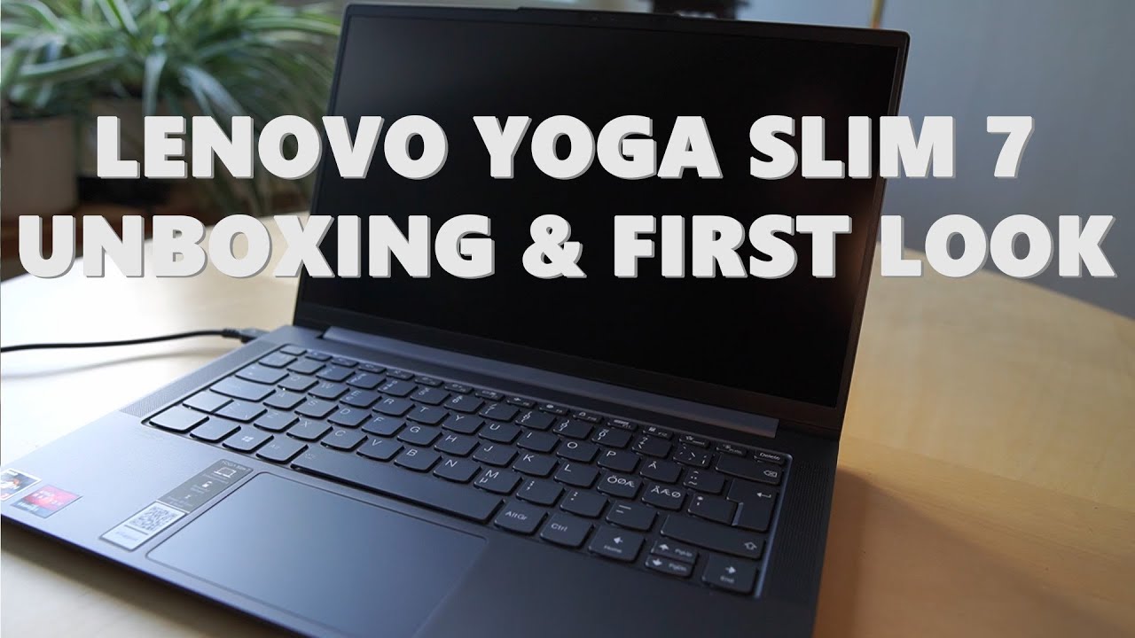 Lenovo Yoga Slim 7 14" AMD Ryzen 4700U - Unboxing & First Look (Ideapad Slim 7)