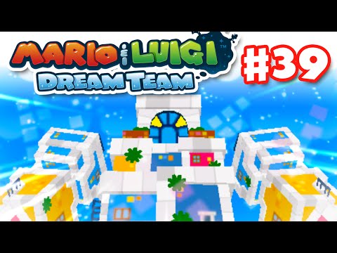 Mario & Luigi: Dream Team - Gameplay Walkthrough Part 39 - Earthwake Boss Fight! (Nintendo 3DS)