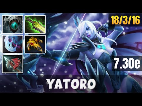 Yatoro | Drow Ranger | Dota 2 Pro Gameplay - Patche 7.30e