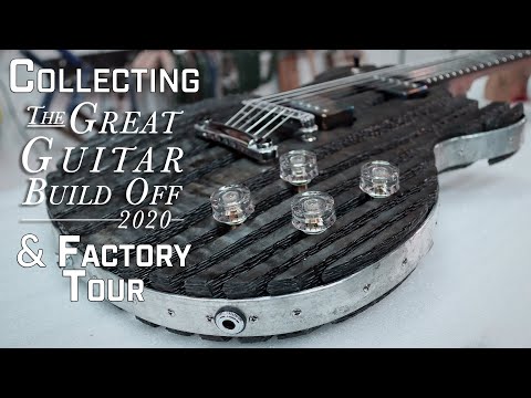 GGBO Guitar collected & a full tour of Crimson Guitars Workshops and School of Luthiery