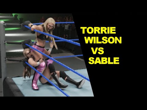 WWE 2K19 Torrie Wilson vs Sable - No Holds Barred