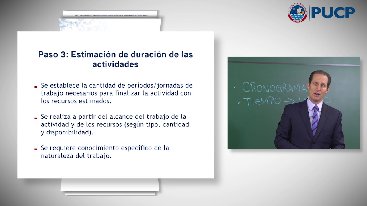 Gestión del Cronograma