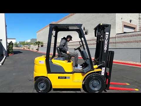 HYUNDAI 20D-7 4,000lb Diesel #0148 - Forklift for Sale