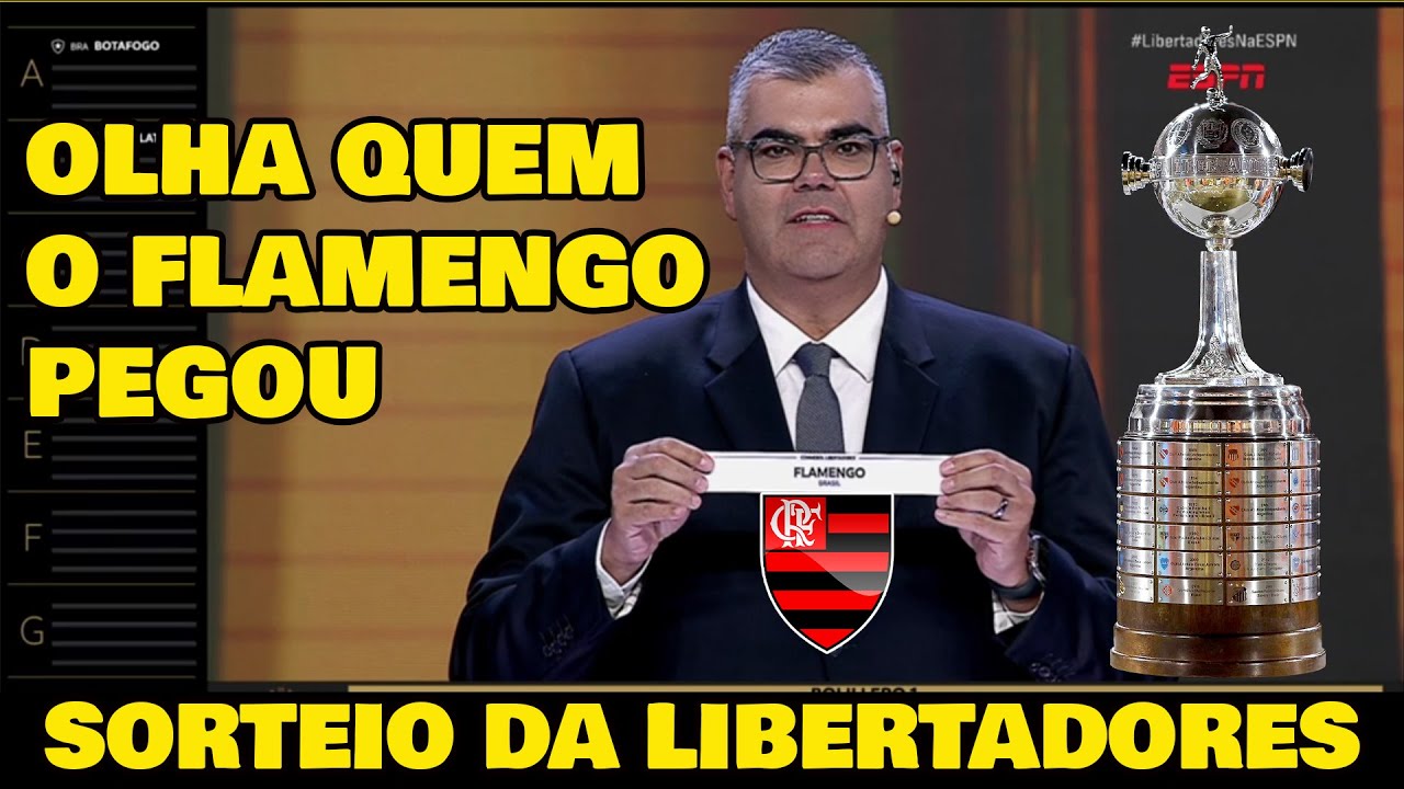 SORTEIO DA LIBERTADORES 2025 (REACT)