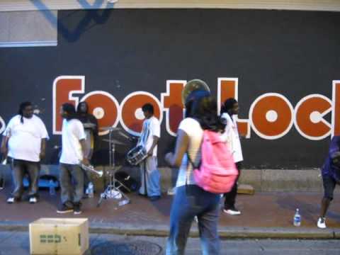 TBC Brass Band at Bourbon & Canal in New Orleans 9-16-10