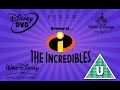 Opening To The Incredibles 2005 UK DVD