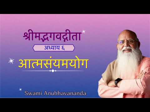 Bhagavad Gita | Chapter 6 | Talk 9 | Swami Anubhavananda