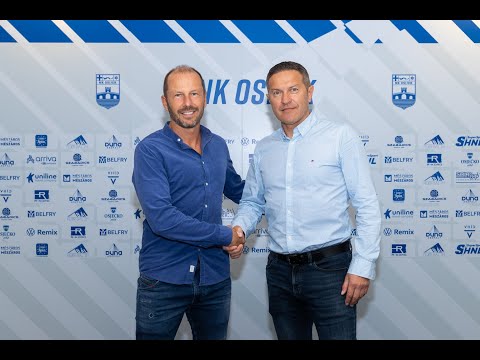 Rene Poms postao je službeni trener NK Osijeka!⚪🔵