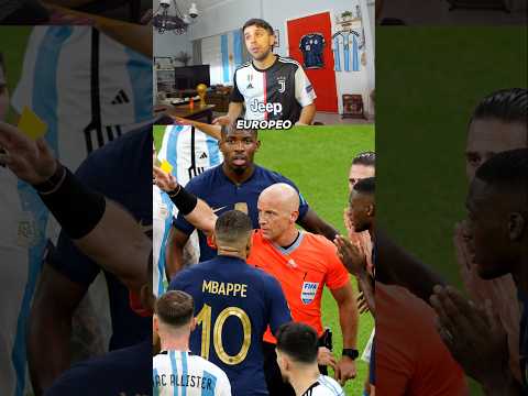 Se retiro el árbitro de ARGENTINA-ESPAÑA