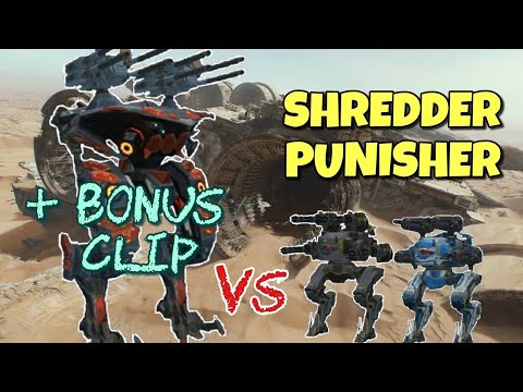 [WR] 💥 Shredder and Punisher vs AoMing + 1000 coins special delivery opening War Robots WR