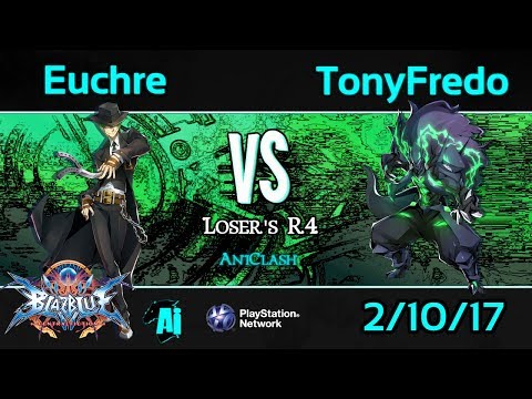 AniClash 59 - Euchre (Hazama) vs. TonyFredo (Susanoo) Loser's R4 - BBCF Blazblue CF