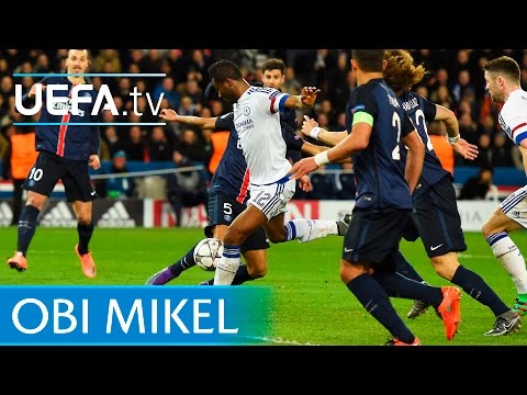 John Obi Mikel - Chelsea goal v Paris Saint-Germain