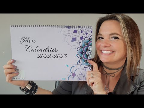 2022-2023 - Calendrier familial à colorier