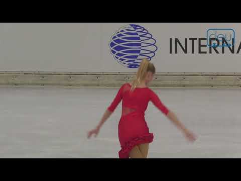 Laura Csatlocki. Oberstdorf 2019. Bronze Ladies I Artistic. 10 place