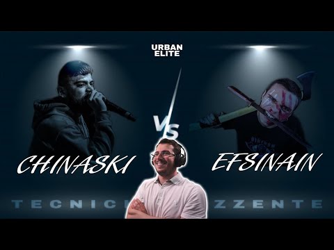 Efsinain vs Chinaski - Tecniche Pezzente - Semifinale Reaction