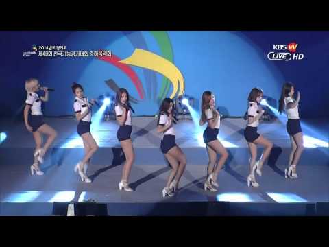 Live HD | 141006 AOA - Confused @ KBS W 2014 Gyeonggi The 49th National Skills Competition