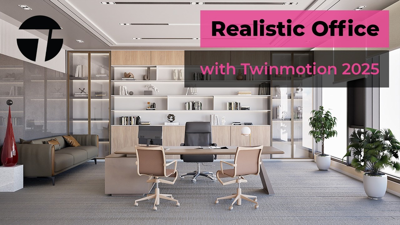 Twinmotion 2025.1 - Office Rendering