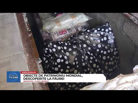 OBIECTE DE PATRIMONIU MONDIAL, DESCOPERITE LA FĂUREI