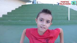 Vídeo entrevista con el jugador Marcos, Prebenjamin 2013 del CF Foietes