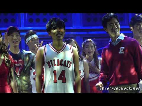[fancam] 130721 High School Musical 6pm curtain call - Ryeowook