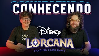 Jogadores de Magic conhecendo Lorcana TCG! Abrindo Booster Box de Archazia's island