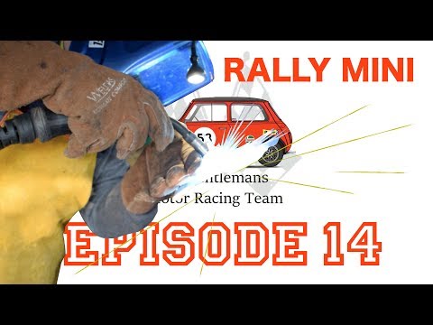Building a Classic Rally mini episode 14 - Sills, Autotest, and pace notes