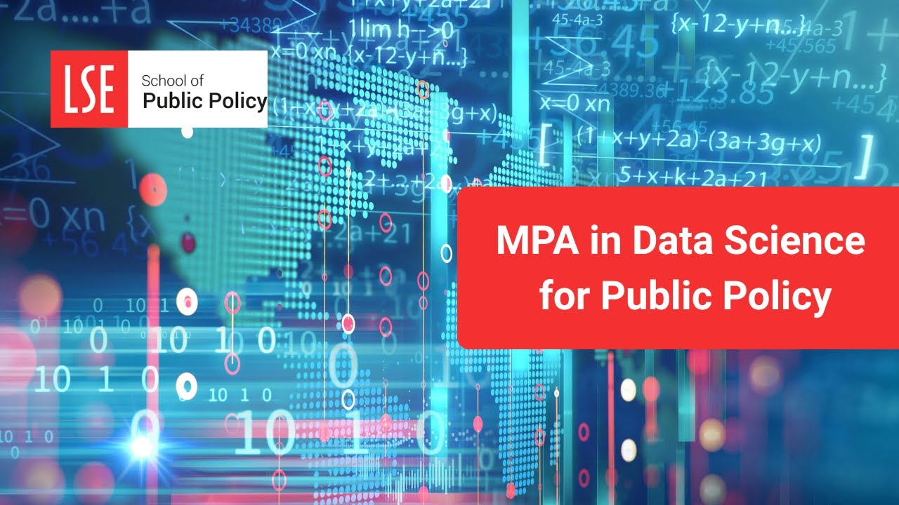 MPA in Data Science for Public Policy
