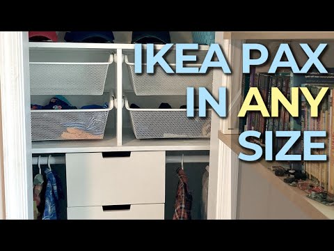 Creating the Perfect Custom PAX Frame | Ultimate IKEA PAX Closet Hack