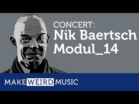 Concert: Nik Bärtsch plays "Modul_14"