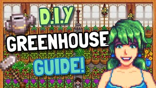 Make Your Own BETTER Makeshift Greenhouse In Stardew Valley!
