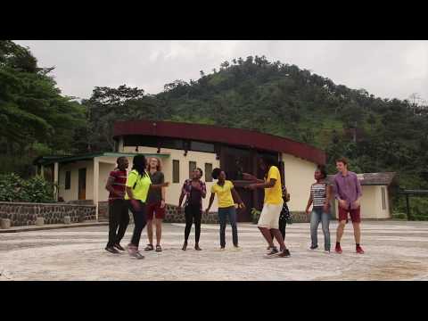 The young people of Fontem dance to Turn It Up - Gen Verde