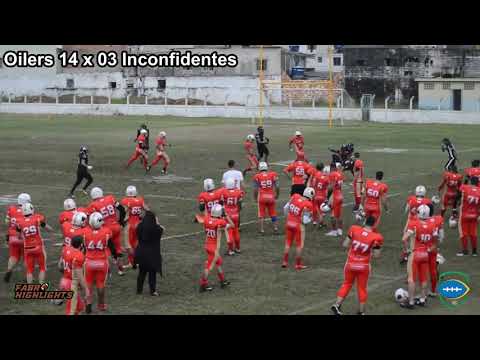 LNFA 2018 - Macaé Oilers 35 x 15 Contagem Inconfidentes - Melhores Momentos