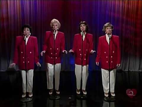The Chordettes - Never on Sunday & Lollipop(1994)(Music City Tonight 720p)