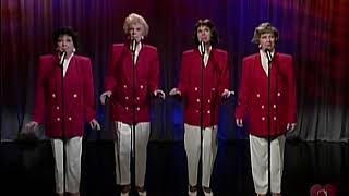 The Chordettes - Never on Sunday &amp; Lollipop(1994)(Music City Tonight 720p)