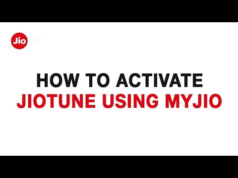 MyJio app - Set or change JioTune
