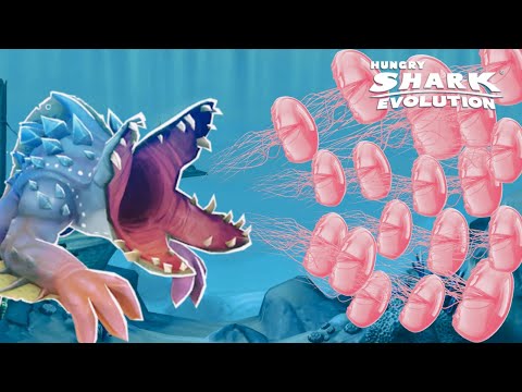 NEW ABYSSAURUS REX LIVE EVENT! (the most jellyfish eaten) - Hungry Shark Evolution