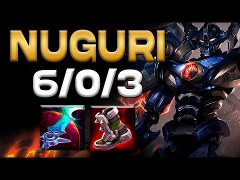Nuguri Aatrox vs Gangplank / LOL KR Challenger Patch 12.12