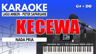 Download lagu Karaoke - Kecewa // Pieter Saparuane ( Lagu Ambon ) mp3
