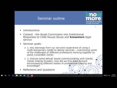 Ethical dilemmas of lawyers and social workers